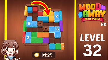 Wood Away Level 32 Solution Walkthrough