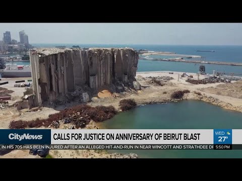 Lebanon marks one year since Beirut blast
