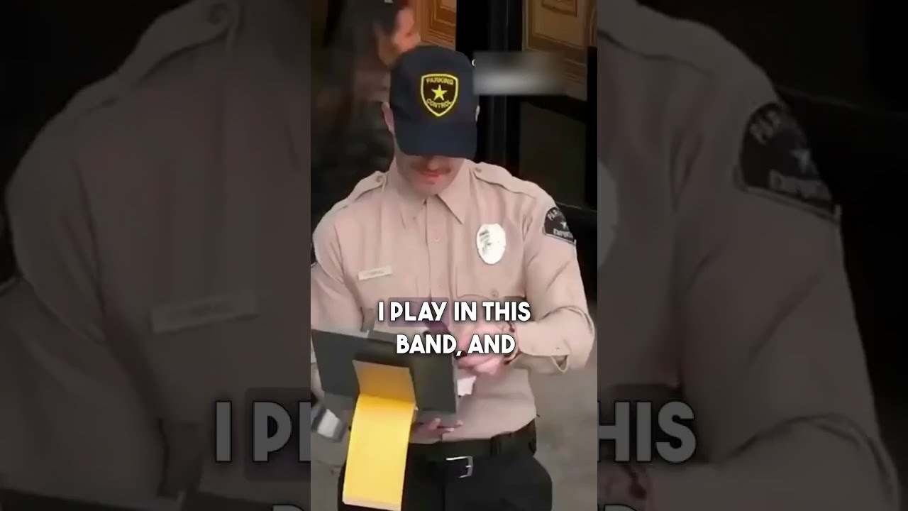 adam levine's parking ticket twist
