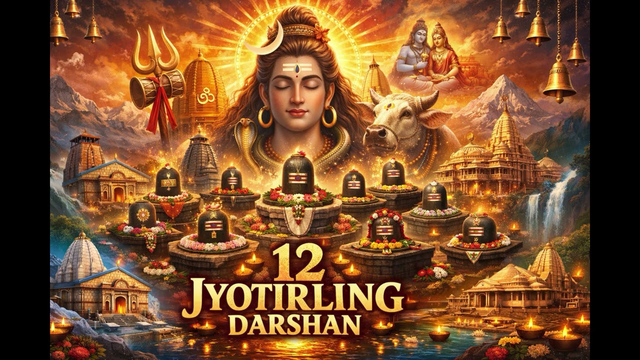 🎵 बारह ज्योतिर्लिंग भक्ति गीत | 12 Jyotirling song | हर हर महादेव | Shiv Bhajan 2026 🎵