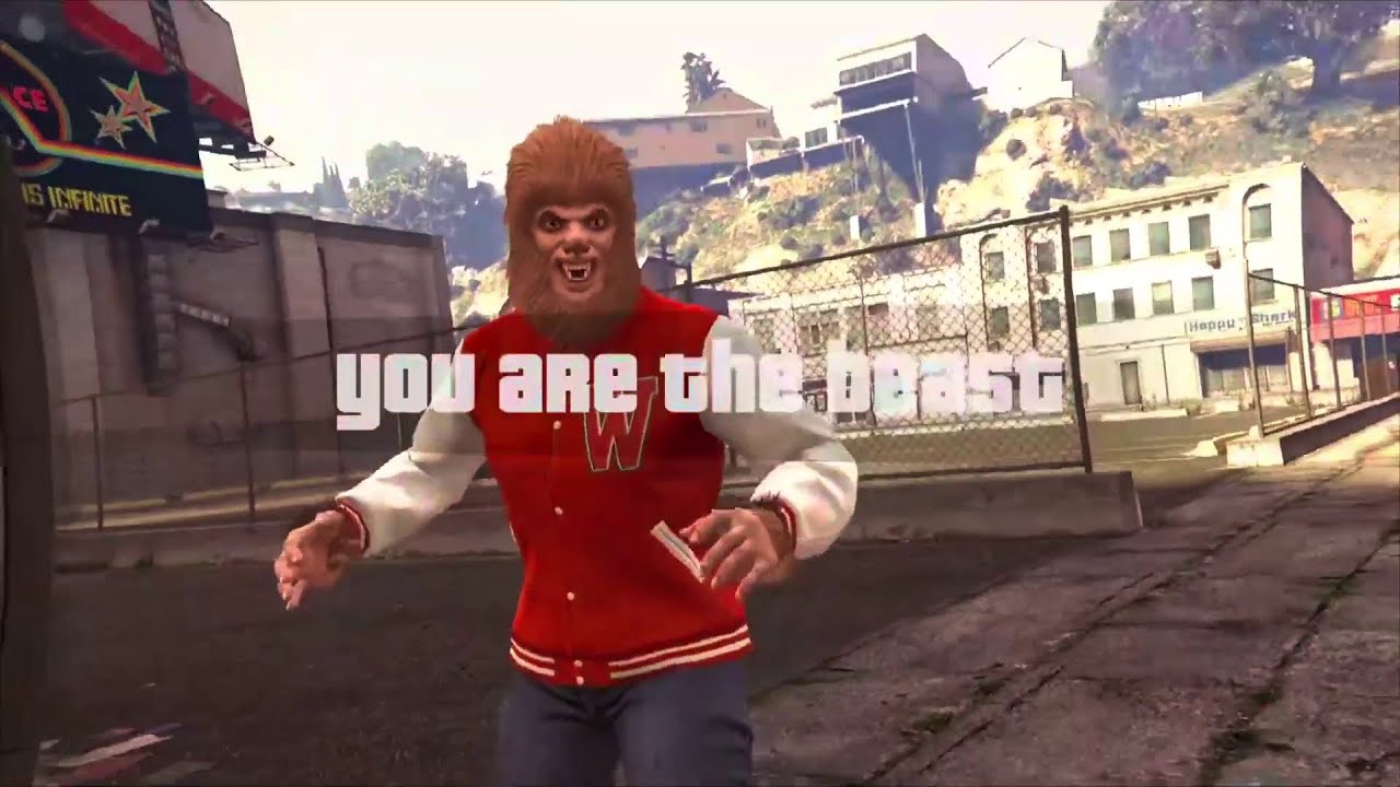 GTA ONLINE | I TURN INTO THE BEAST ! MADNESS ON EXPANDED AND ENHANCED (FUNNY)