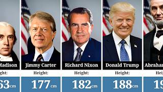 U.S. Presidents Height Comparison | Shortest to Tallest Profile