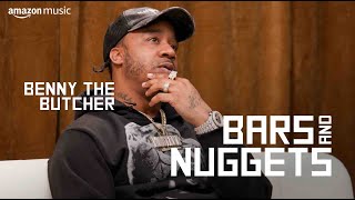 Why Benny The Butcher is Rapping Differently Since Being Shot | Bars and Nuggets | Amazon Music