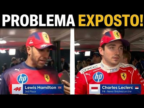 Video Hamilton e Leclerc expõem problema da Ferrari após o GP da China