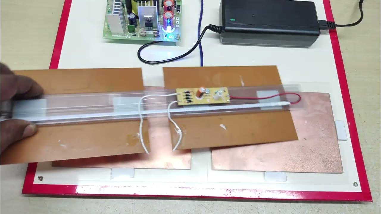 Capacitive Coupling Wireless Power Transfer System Project Demo