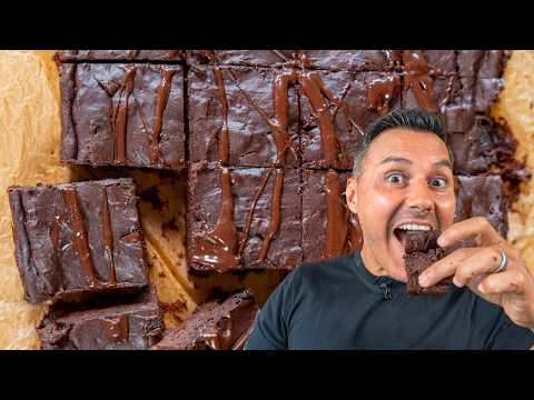 Greek Yogurt Chocolate Brownie NO BUTTER: super moist 🤎