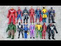 AVENGERS ACTION FIGURE COLLECTION | SPIDERMAN, HULK, IRONMAN, VENOM, CAPTAIN AMERICA, BATMAN #1