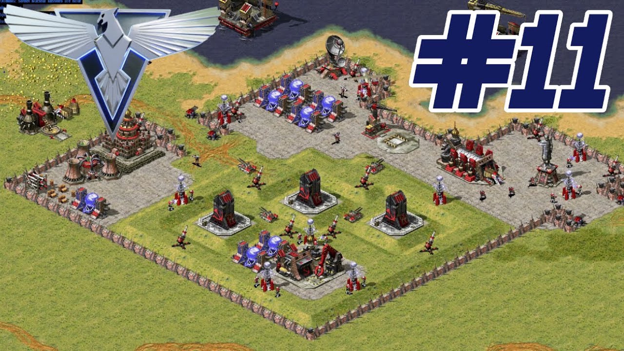Red Alert 2: Allied Mission 11 - Fallout On Hard Mode! - YouTube