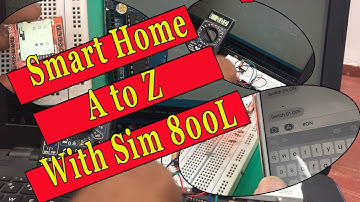 Smart Home with Sim 800L : Full Video Collection