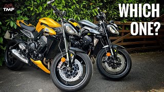 New 2023 Triumph Street Triples  Which should you buy?