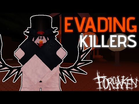 EVADING killers as two time in forsaken (PRE-REWORK)