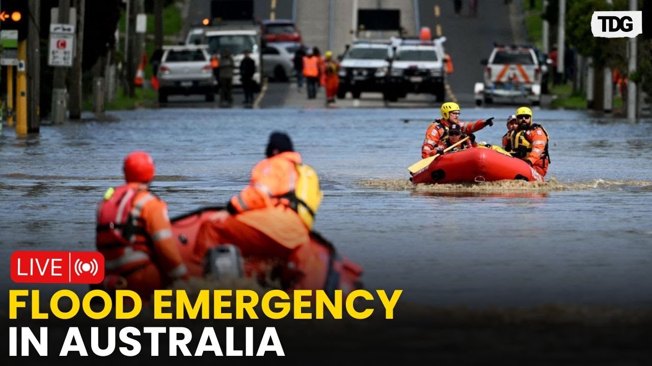 Australia Floods LIVE: Thousands Isolated as Floods Hit Australia | Australia Torrential Rain