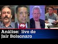 Comentaristas analisam live de Jair Bolsonaro de 21/01/21