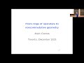 Lecture 01  from rings of operators to noncommutative geometry