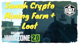Sawah Crypto Mining Farm Key Location with Loot - DMZ Warzone 2.0