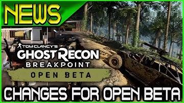 Changes from Closed Beta to the Open Beta Patch notes 🞔 No Commentary 🞔 Ghost Recon Breakpoint