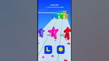 Best fun game ever (Blob Shifter 3D) level-6919 #games #shorts