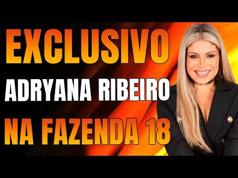EXCLUSIVO! DUDU CAMARGO ENTREVISTA ADRYANA RIBEIRO, NOVA PEOA DE A FAZENDA 18 | LINK TV