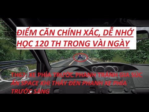 #1 TH67 | Mẹo ôn thi mô phỏng 120 tình huống giao thông mới nhất  | Tải thêm sách ở phần mô tả. Mới Nhất