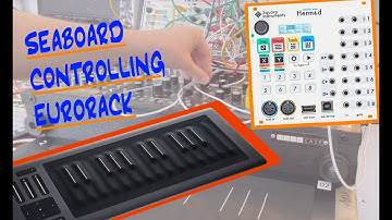 Seaboard controlling Eurorack with Hermod.