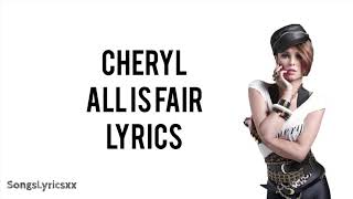 Watch Cheryl Cole All Is Fair video