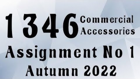 AIOU Code 1346 Solved Assignment No.1 Autumn 2022 #aiou #aiousolveassignments