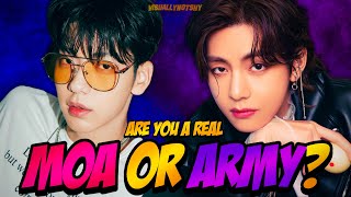BTS / TXT QUIZ | Are you a real ARMY or MOA? Which Kpop group do you know more?