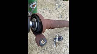 2013 Cadillac CTS AWD Center Support Bearing Swap IMG 3018