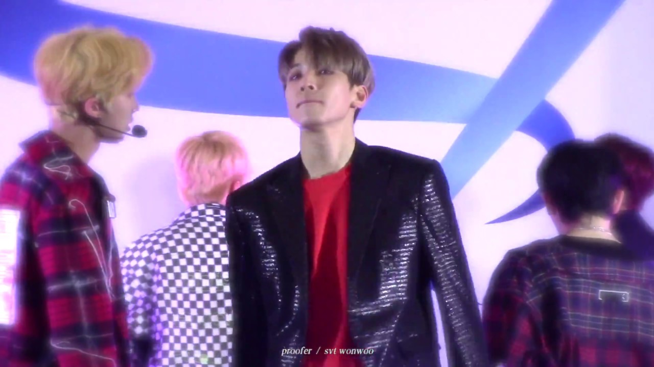 171208 Love Milk Festival 러브밀크페스티벌 세븐틴 울고싶지않아+박수 wonwoo focus