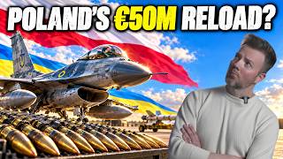 Ukraine's F-16 Cannon Crisis: Poland's New €50M Solution