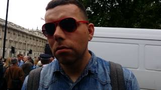 Police False Arrest during Queens Speech May27