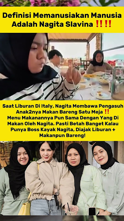 Viral! Nagita Slavina Makan Bareng Pengasuh di Satu Meja, Netizen: Definisi Memanusiakan Manusia!