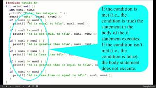 Decision Making: Equality and Relational Operators