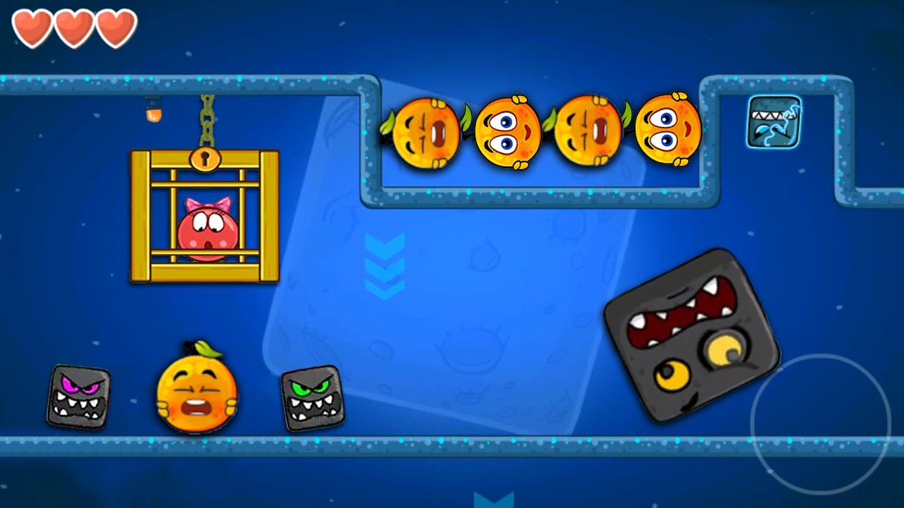 Red Ball 4 - Level 55 to 60 with Orange Ball & Volume 1 Boss Battle ...