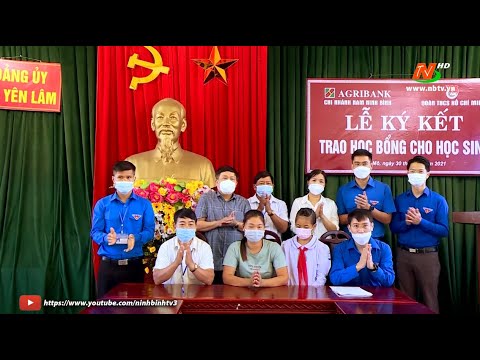 Video Trao học bổng cho học sinh có hoàn cảnh khó khăn - youtube