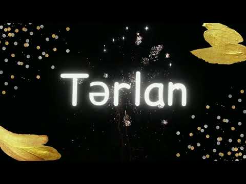 Yeni ad günü təbriki: Tərlan | Ad günün mübarək Tərlan