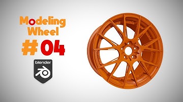 Modeling Wheel #04 | Blender 3.0