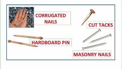 Design and Technology   G8 U6L1 Joining Methods   Nailing