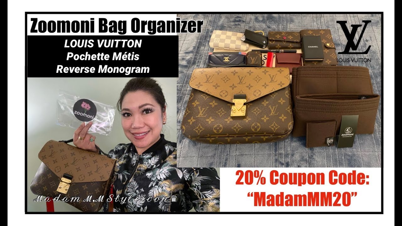 260  LOUIS VUITTON POCHETTE MÉTIS REVERSE MONOGRAM - ZOOMONI BAG