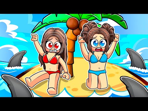 بروك ورايلي محاصران في جزيرة صغيرة في روبلوكس