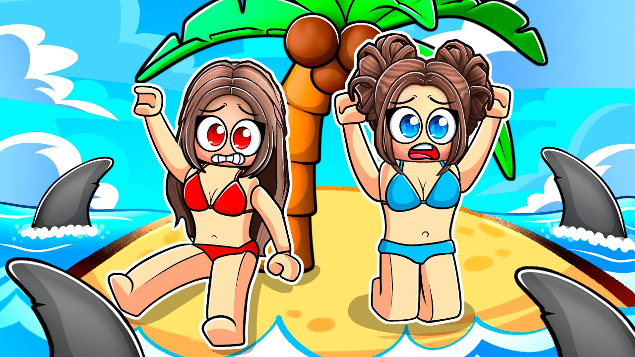 Brook And Riley Are TRAPPED On A TINY ISLAND In Roblox!!