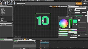 Floating Score Text - Making a Lumines-Style Puzzle Game in UE4 Blueprint (Part 22)