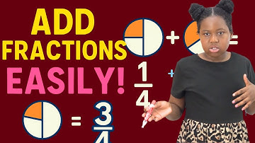 Adding Fractions the Easy Way! Same Denominators Made Simple