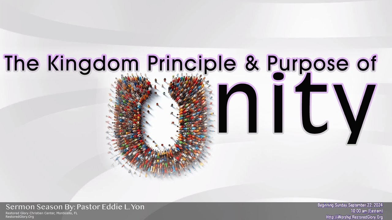 2024.11.10 - The Kingdom Principle of Unity - Part 6 - YouTube