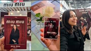 Acompañame Vlog Popup Miu Miu Paris