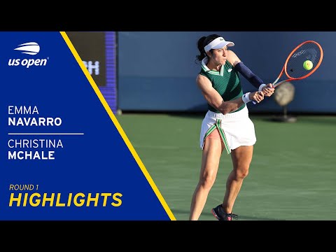 Emma Navarro vs Christina McHale Highlights | 2021 US Open Round 1