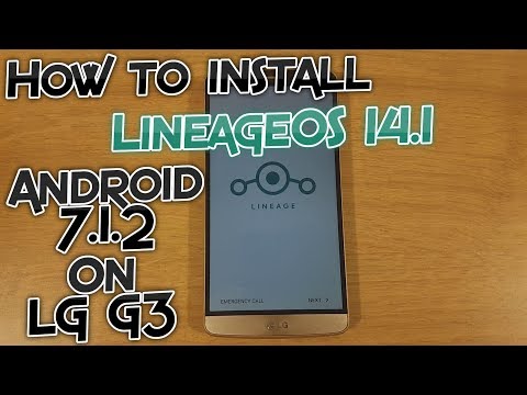 LG G3에 공식 리니지 OS 14.1 설치 방법-Android 7.1.2 Nougat [튜토리얼]