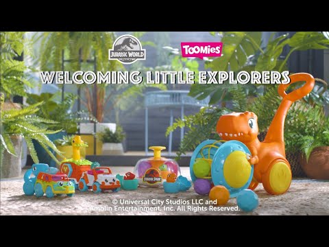 Now Welcoming Little Explorers: Jurassic World Toys by TOMY Toomies