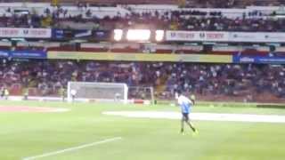 Ronaldinho primer partido con Querétaro.