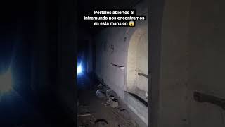 Esto pasó cuando entramos a la mansión #paranormal #scary #investigation